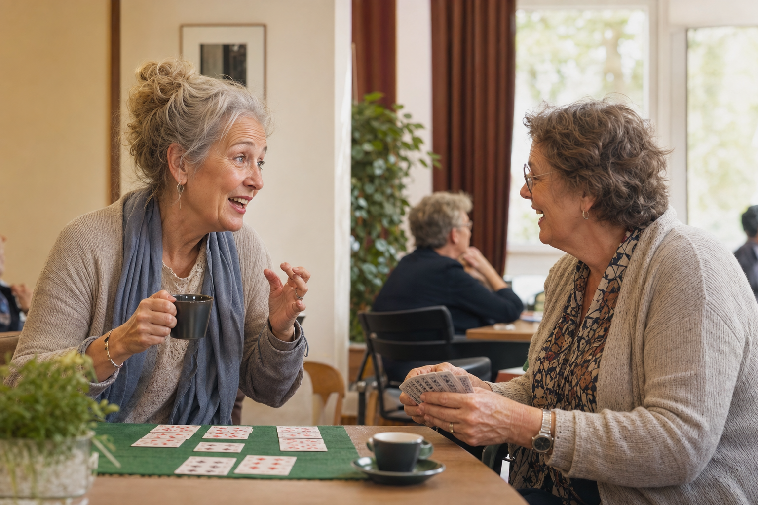 Marieke in gesprek met Anneke